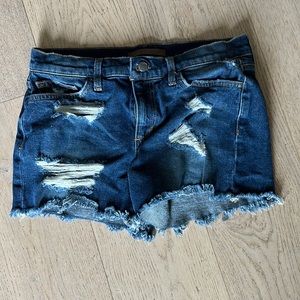 Joes jeans denim cut off shorts